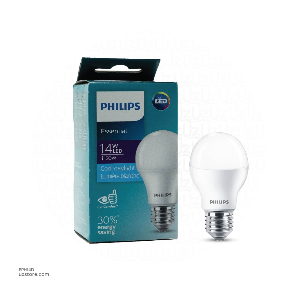 PHILIPS Essential LED Lamp Bulb E27 14W 6500K Cool DayLight 929002299968